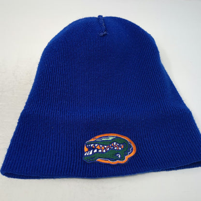 Florida Gators NCAA Beanie Blue One Size Embroidered Logo Cuffed Knit Winter Hat