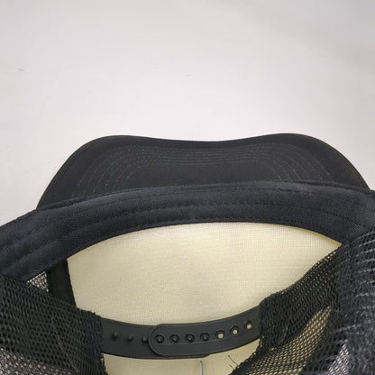 Nobody Messes With Jesus Snapback Rope Trucker Hat Black OSFA Mesh Back