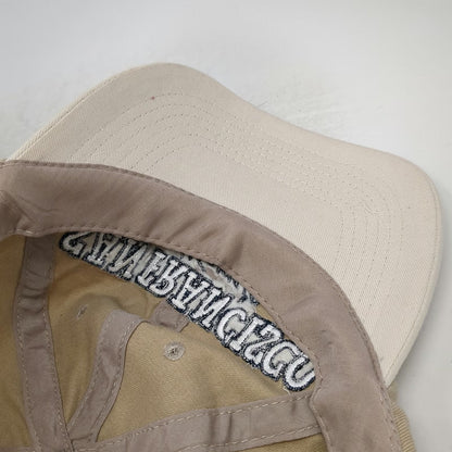 Beige Baseball Cap One Size San Francisco California SF City By The Bay USA Hat