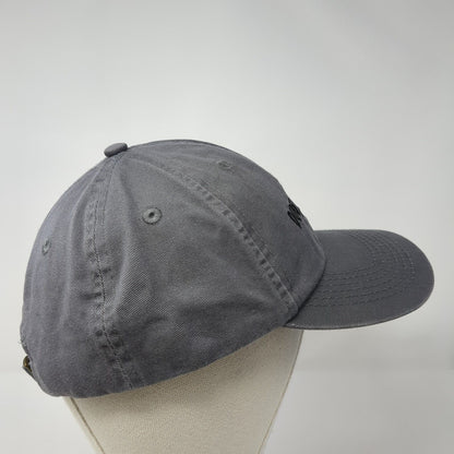 Dog Mom Paw Print Slideback Hat Gray One Size Adjustable Embroidered