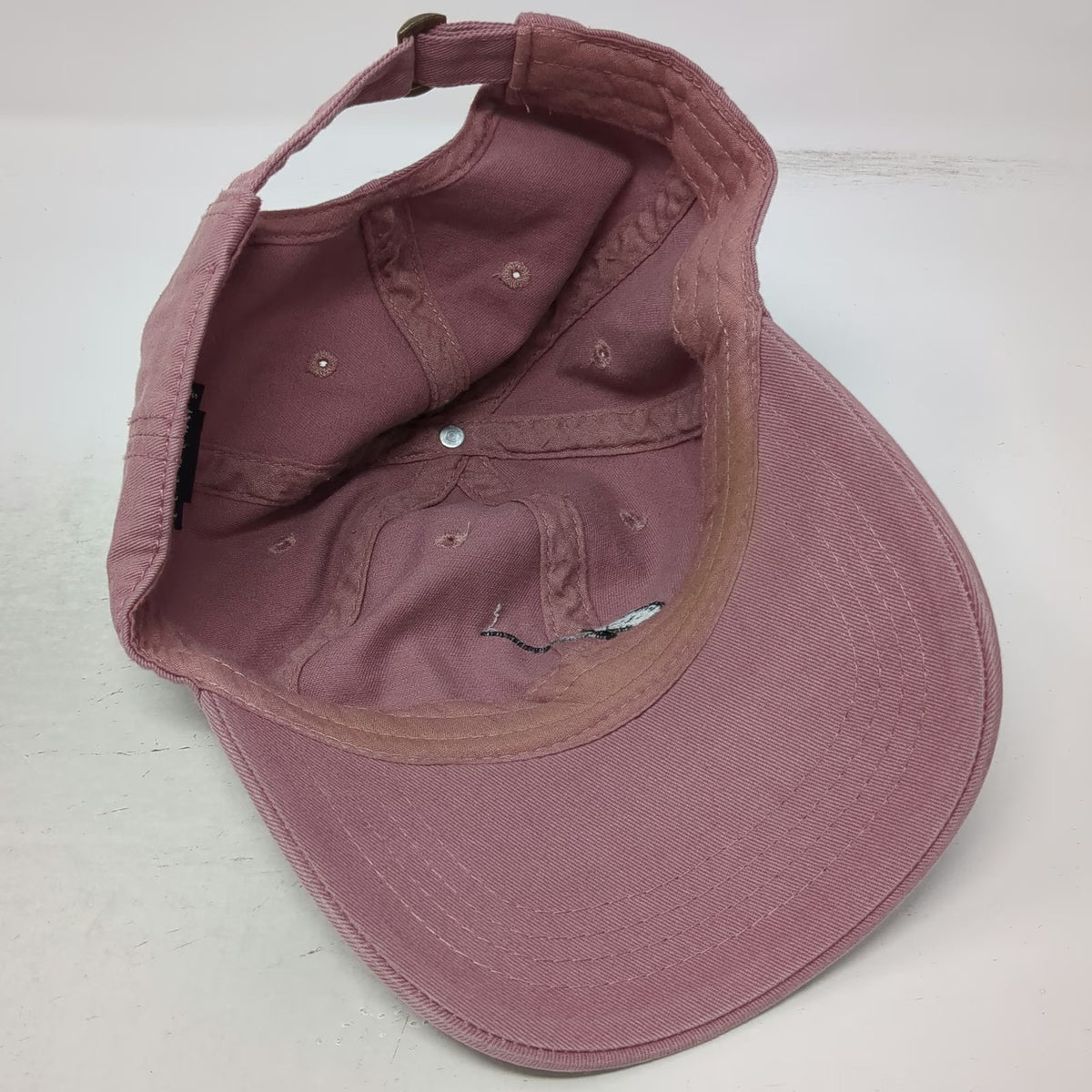 Carbon Elements Baseball Cap Pink One Size Narwhal Embroidered Slideback Hat