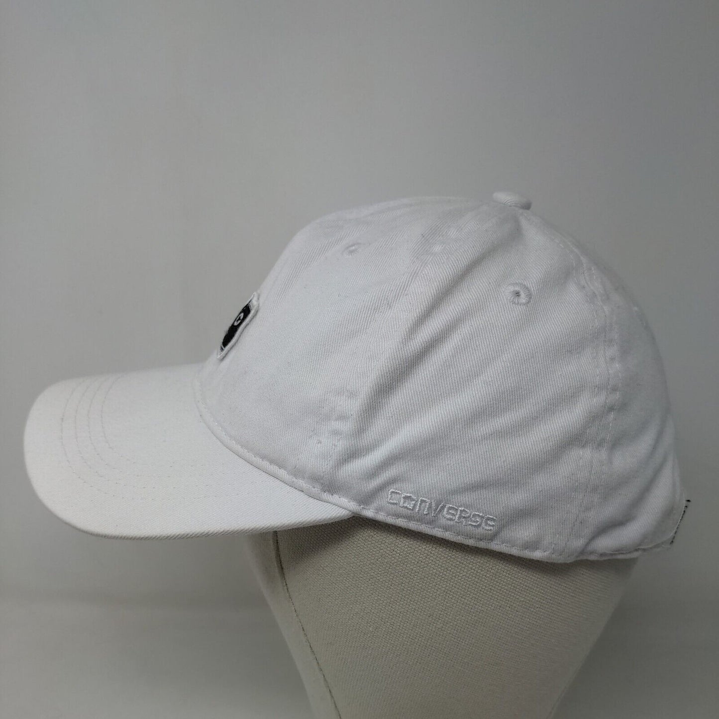 Converse Boy's Snapback Hat White Adjustable Embroidered Shoe Logo