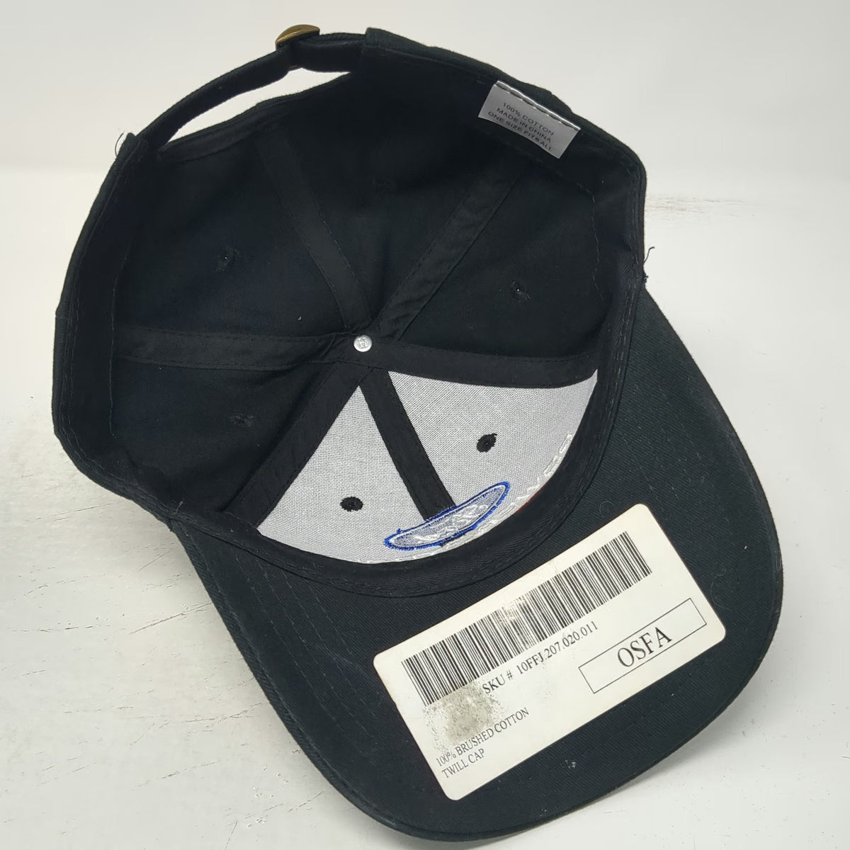 Ford Power Stroke Diesel Embroidered Black Baseball Cap Hat One Size Slideback