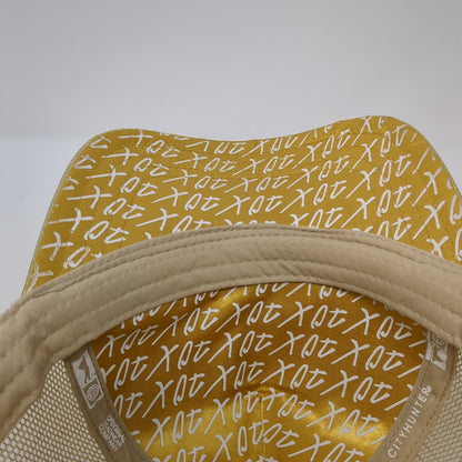 City Hunter Snapback Mesh Back Trucker Hat Multi One Size Metallic