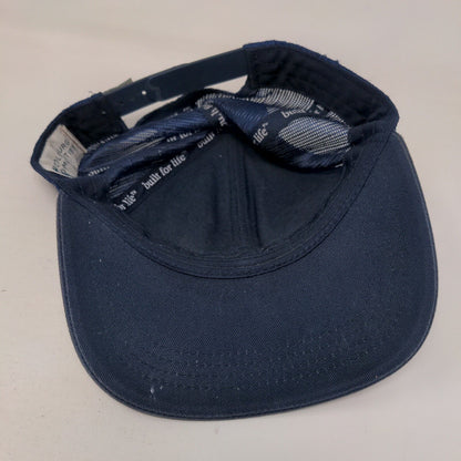 Middleburg Communities Snapback Trucker Hat Blue One Size Embroidered Mesh Back