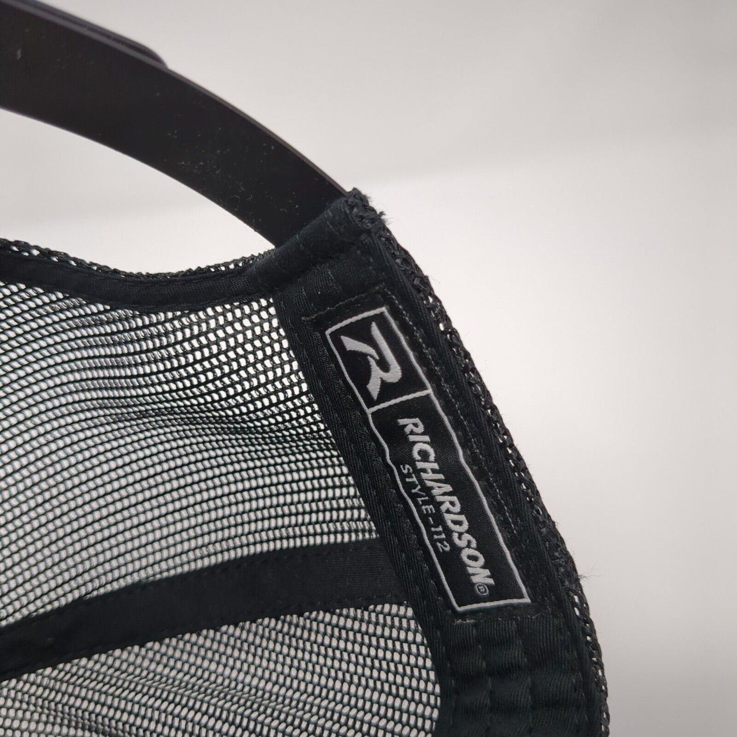 Healthwise Snapback Mesh Back Trucker Hat Black One Size Richardson