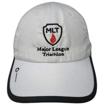 Greenlayer Baseball Cap White One Size Major League Triathlon MLT Strapback Hat