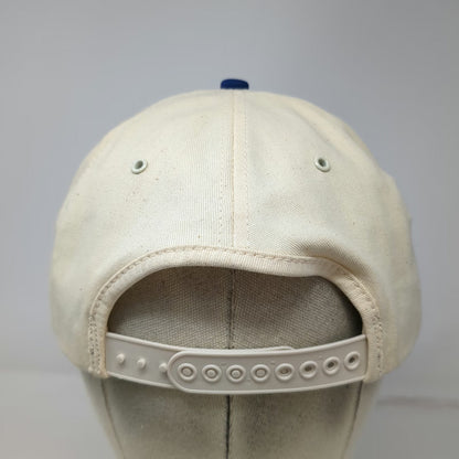 K-Products 5 Panel White Blue One Size Snapback Embroidered RPS Company Hat