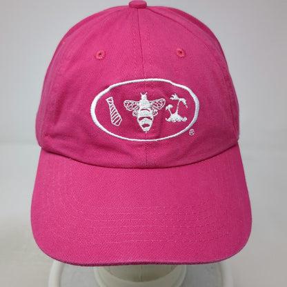 Infinity Apparel Group Baseball Cap Pink One Size Tybee Island Rebus Hat Georgia