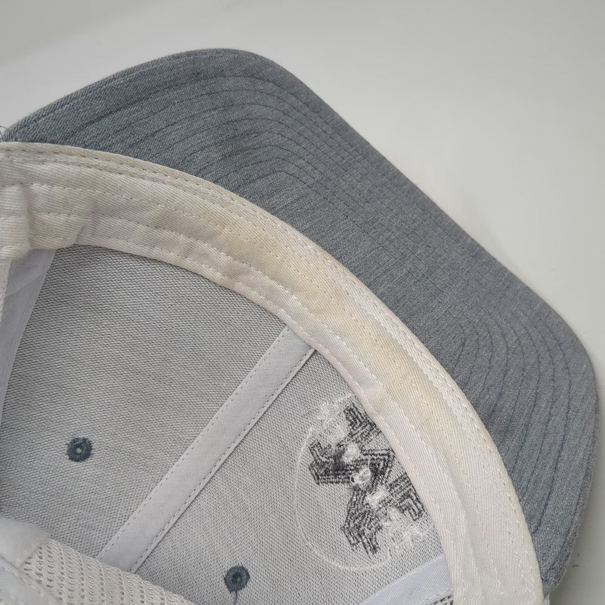 Richardson Trucker Hat Gray White One Size Mesh Snapback MercyMe Band Music 112