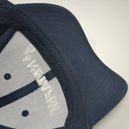 Netafim Strapback Hat Blue One Size Adjustable Embroidered Vent Holes