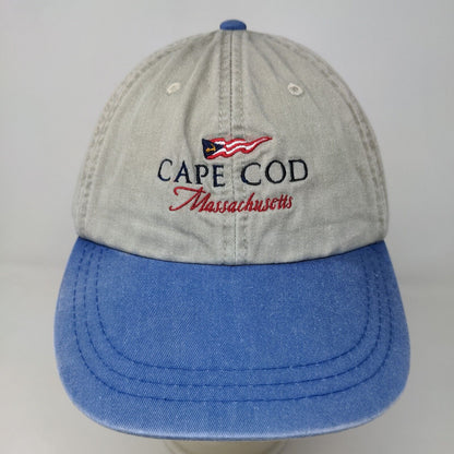 Cuffy's of Cape Cod Men's Slideback Hat Beige Embroidered Cape Cod Massachusetts