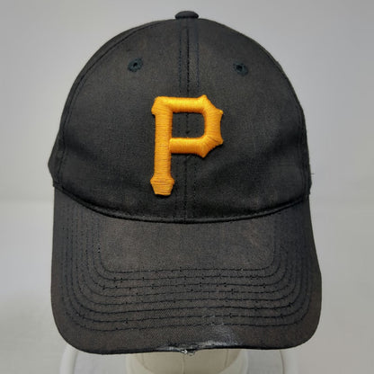 Pittsburgh Pirates MLB Outdoor Baseball Cap Black One Size Strapback Logo Hat