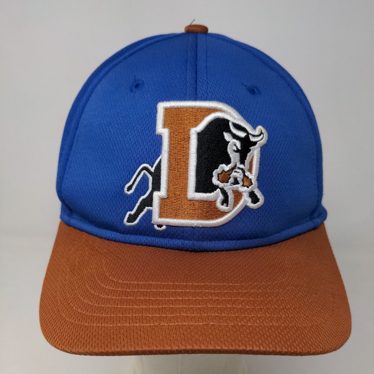 OC Sports Boy's Strapback Hat Blue Brown Adjustable Embroidered Durham Bulls