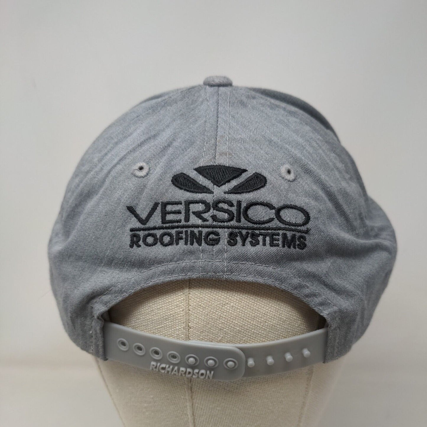 Versico Roofing Systems Snapback Hat Gray One Size Embroidered Richardson