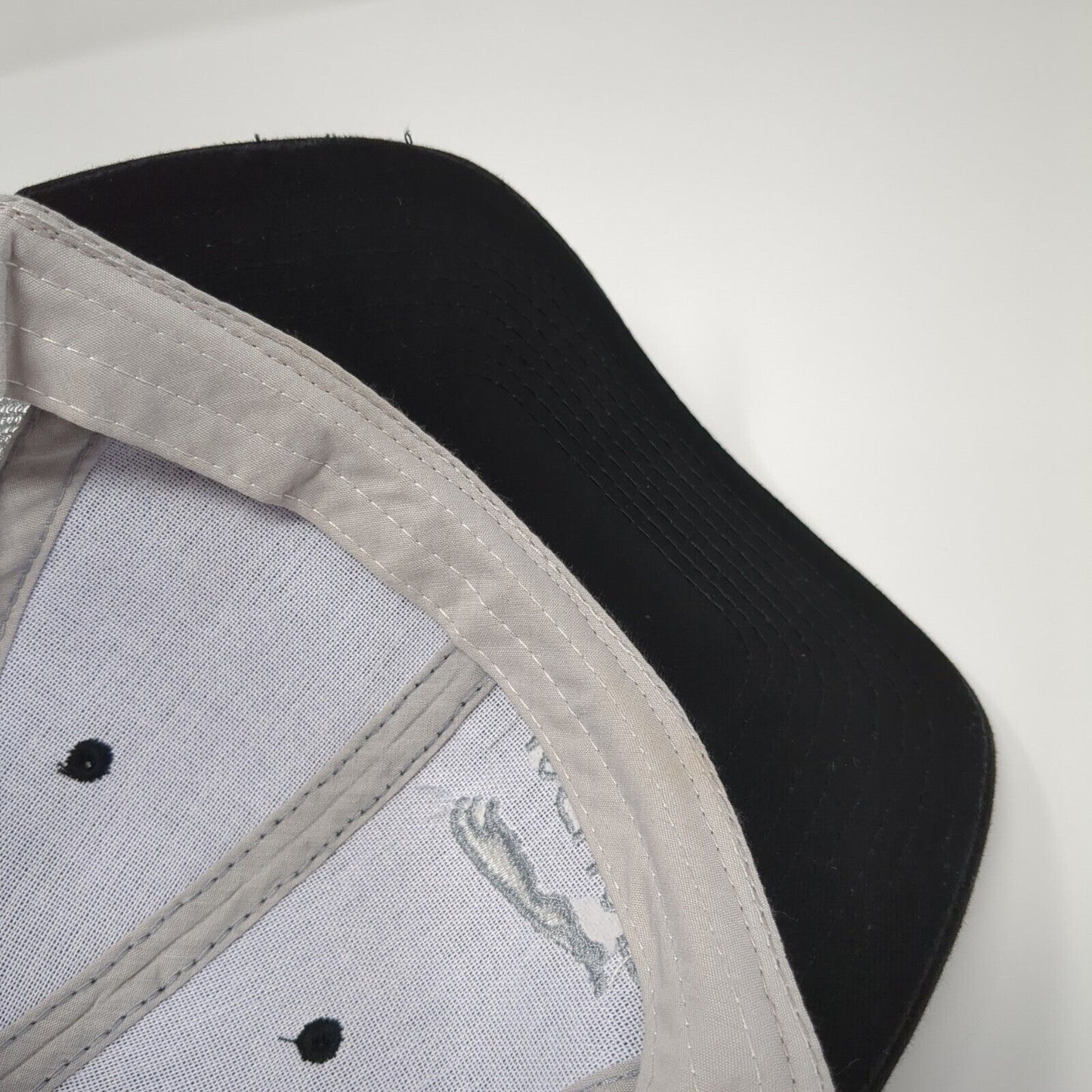 Jaguar Boise Snapback Mesh Back Hat Black Gray OSFA Embroidered Logo