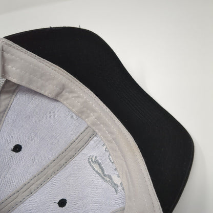 Jaguar Boise Snapback Mesh Back Hat Black Gray OSFA Embroidered Logo