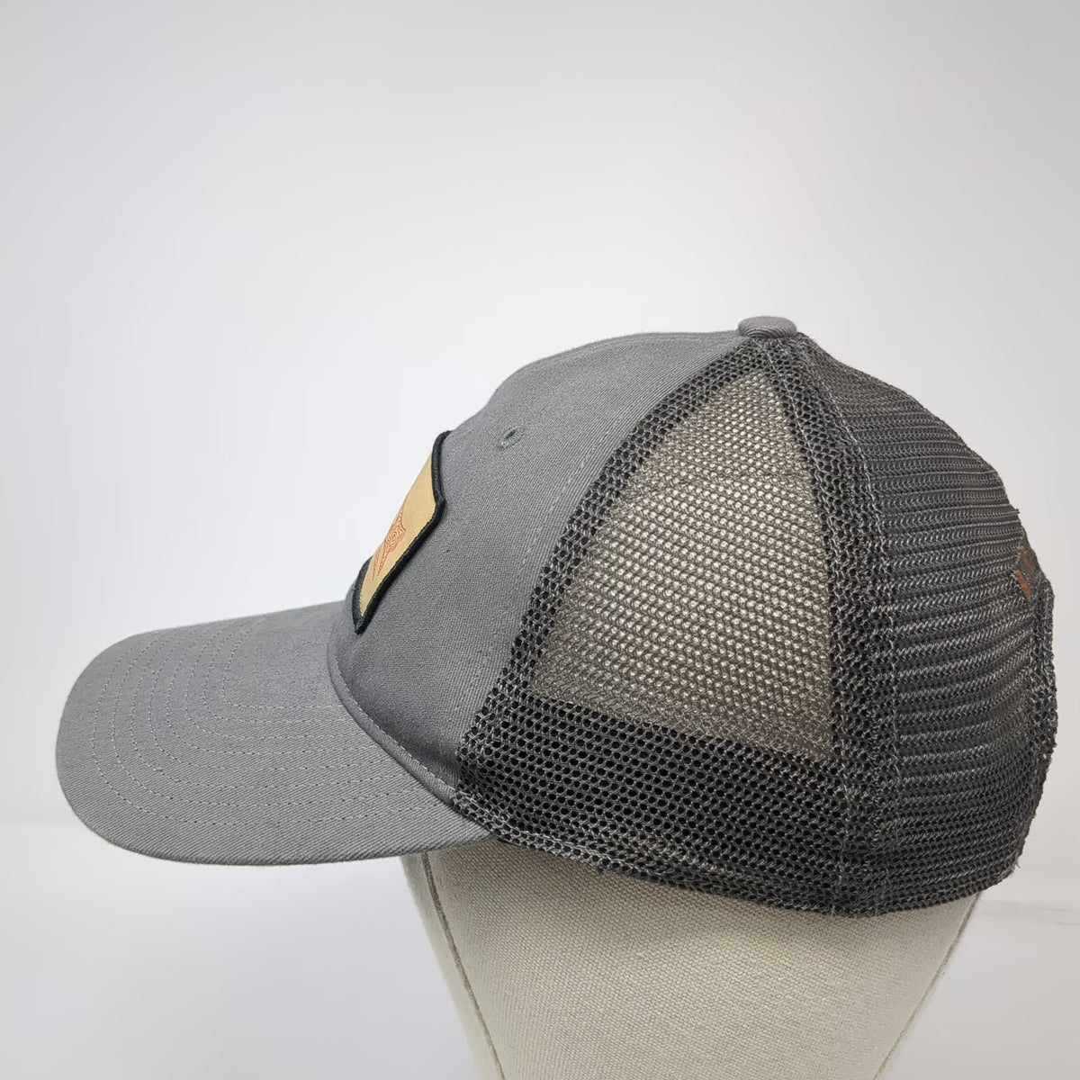 Sitka Trucker Hat Gray One Size Mesh Back Snapback Patch Logo Outdoor Hunting