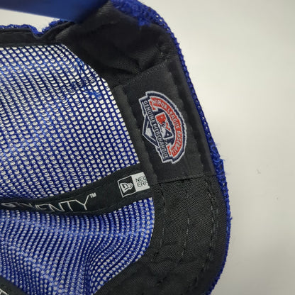New Era 9TWENTY Hartford Yard Goats MiLB Blue One Size Trucker Hat Mesh Snapback