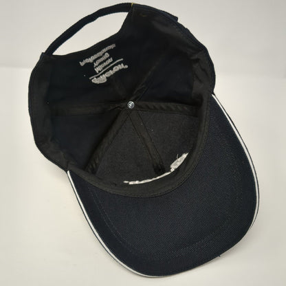 Micron Young Professional Slideback Hat Black One Size Embroidered