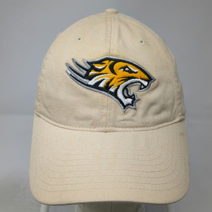 Towson Tigers NCAA Legacy Beige One Size Cap Hat Slideback Embroidered Cotton