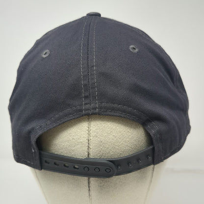 New Era Snapback Gray One Size Hat Method Studio M Logo 9FIFTY Cotton Flat Brim