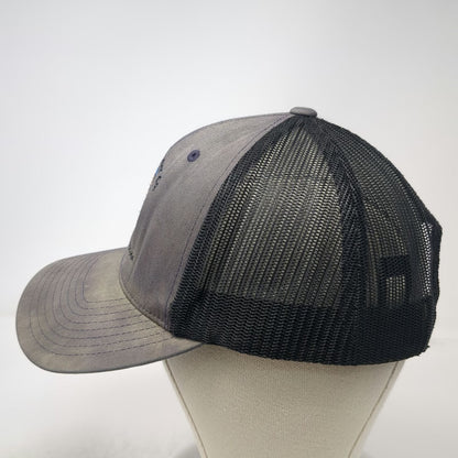 Sport-Tek Trucker Hat Blue One Size Bi-Rite Lumber Co Beaver Mesh Snapback
