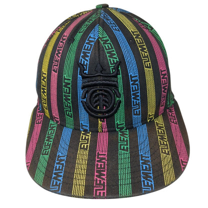 The Official Element Crowns Fitted Hat Multicolor S/M Embroidered Flexfit