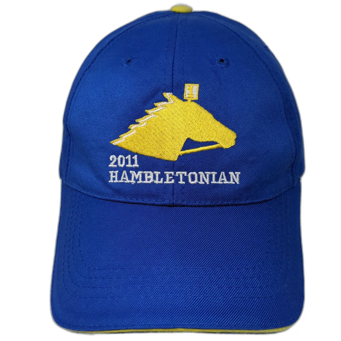 Embroidery Unlimited Baseball Cap Blue One Size 2011 Hambletonian Horse Race Hat