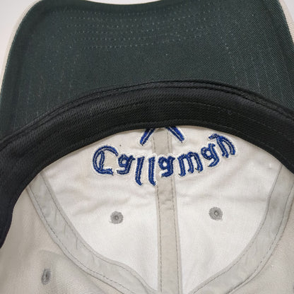 Callaway Baseball Cap Beige One Size Slideback Green Undervisor Blue Logo hat