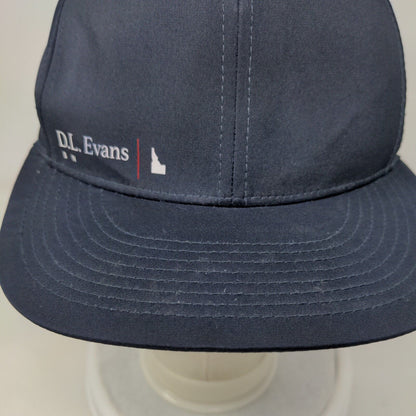 D.L. Evans Fitted Hat Blue S/M PTS 30 Performance Team Series Richardson