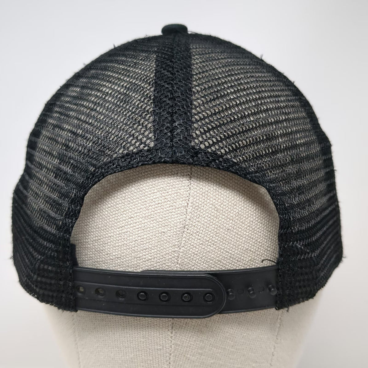 Hit Trucker Hat Black OSFM Blaze Pizza Fast Fire'd Snapback Mesh Back Logo Cap