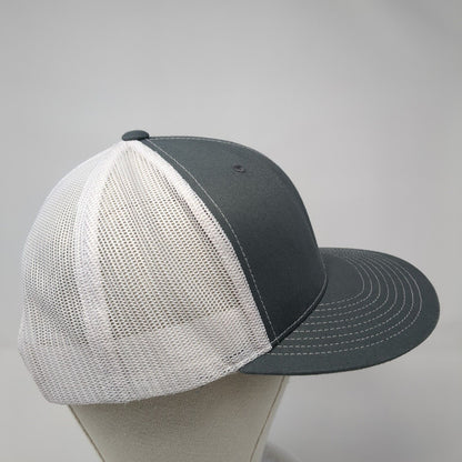 Country Oaks Realty Snapback Trucker Hat Gray One Size Mesh Back 6 Panel
