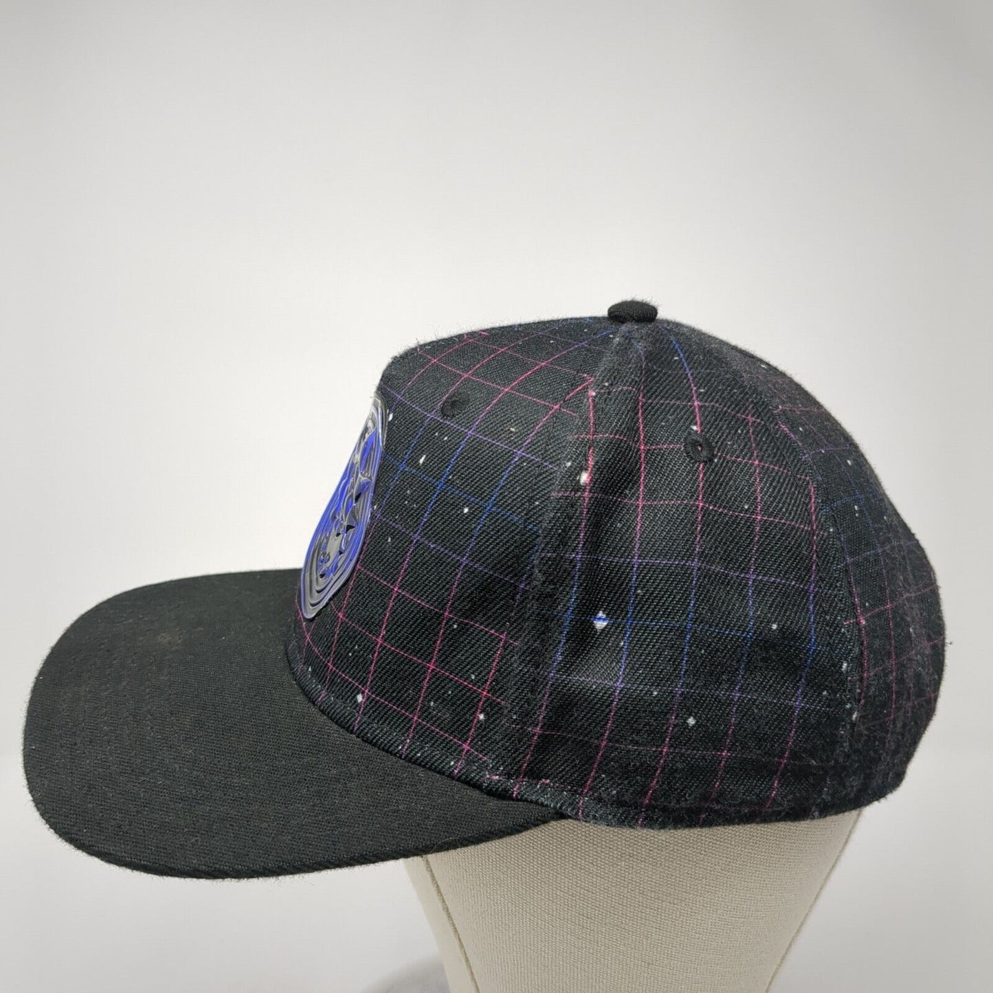 Rick And Morty Snapback Hat Black One Size Check Wubba Lubba Dubdub