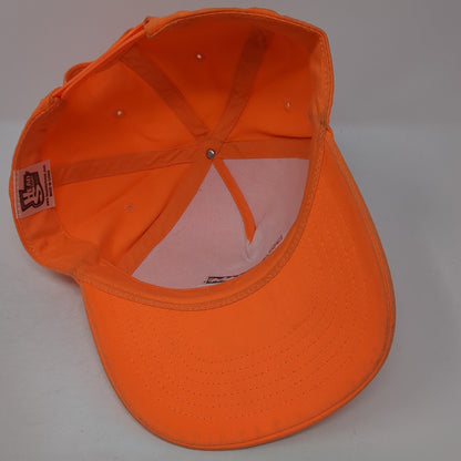 Purina Snapback Hat Orange One Size Adjustable Embroidered Head Start