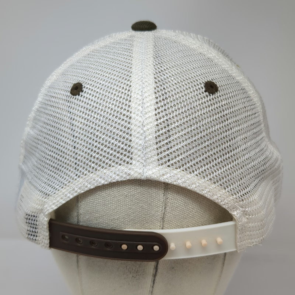 Wyoming Cowboys NCAA Zephyr Trucker Hat Brown White Yellow OSFM Snapback Mesh