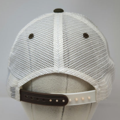 Wyoming Cowboys NCAA Zephyr Trucker Hat Brown White Yellow OSFM Snapback Mesh