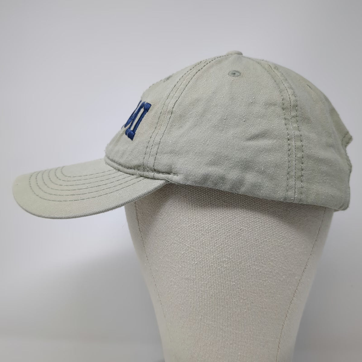 ESY Baseball Cap Beige One Size Embroidered Miami Slideback Cotton Strap Hat