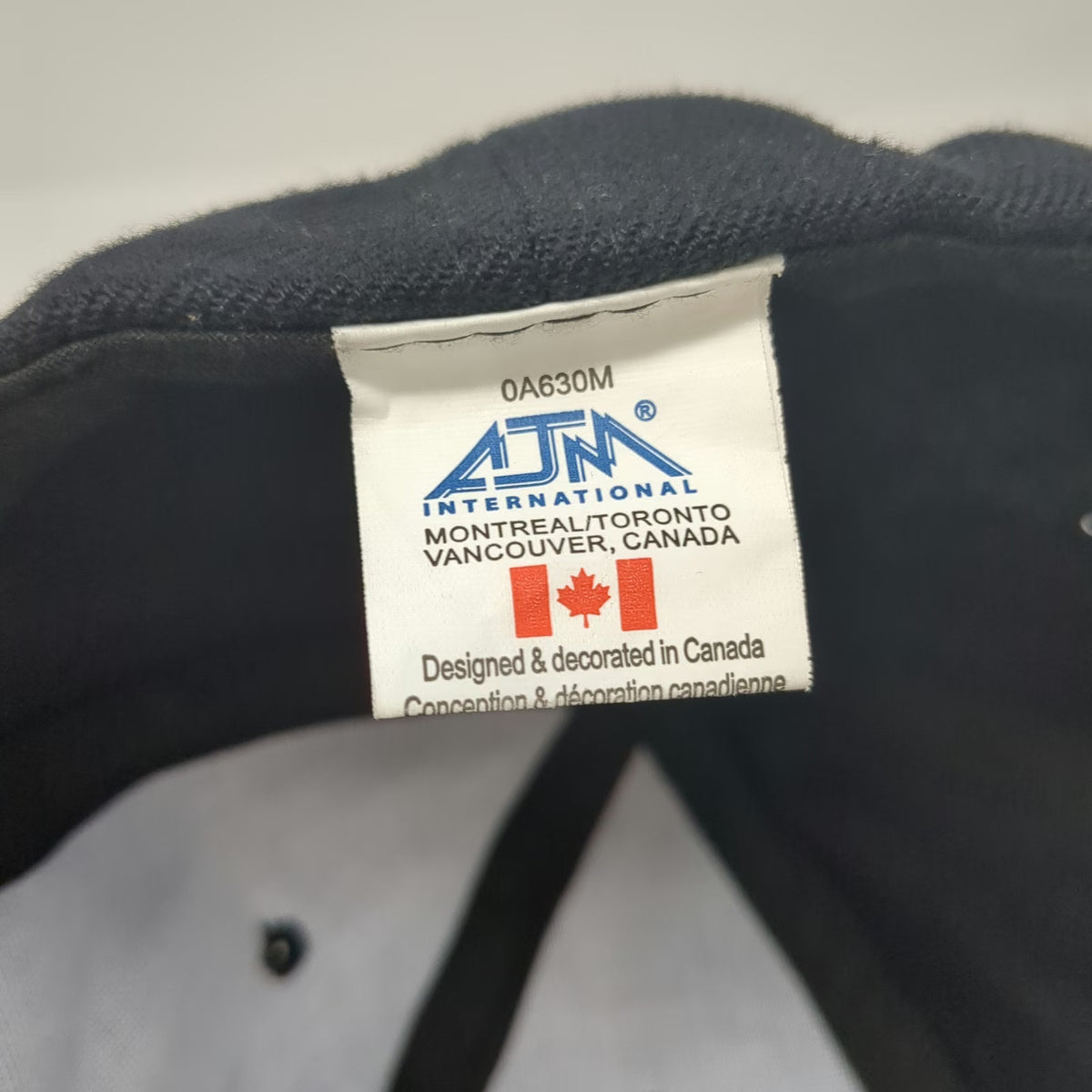 AJM Baseball Cap Black One Size Peregrine Lodge Haida Gwaii Strapback Hat