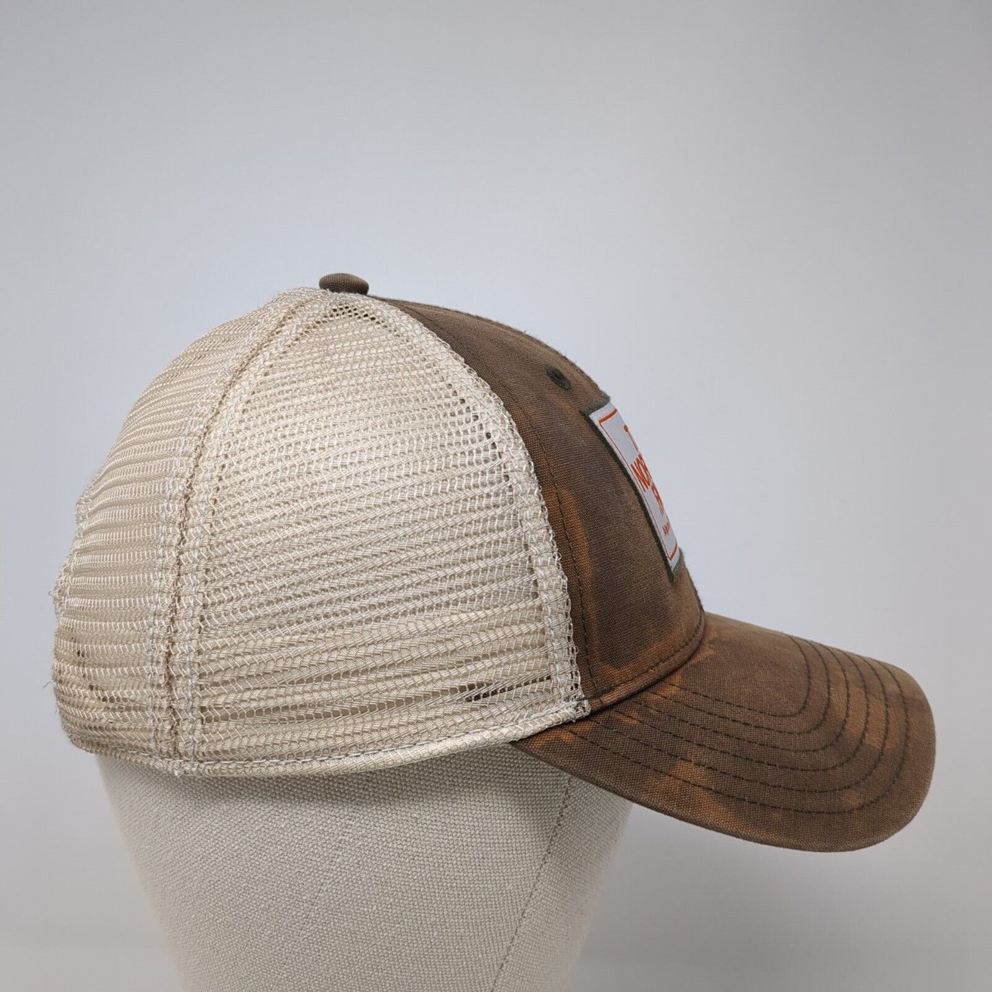 The North Face Alpine Equipment Specialist Snapback Trucker Hat Brown OS Mesh