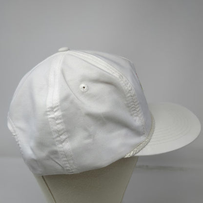 Head To Toe Trucker White Hat Western Farm Service Rope Snapback Farming Vintage