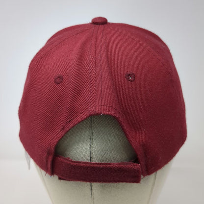 Nicaragua Baseball Cap Red One Size Strapback Flag Patch Country Embroidered Hat