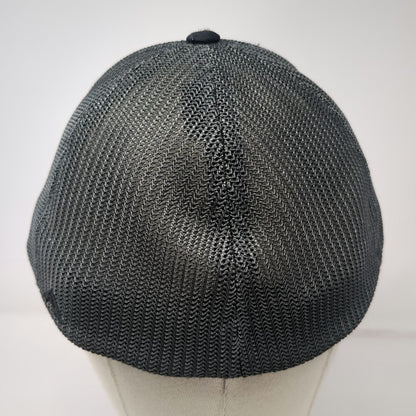 Pacific Headwear Baseball Cap Gray XL Standlee Field Service Mesh Stretch Hat