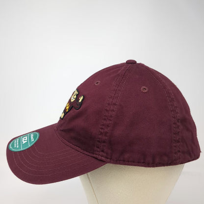 Minnesota Golden Gophers NCAA Legacy Red One Size Cap Hat Goldy Gopher Slideback