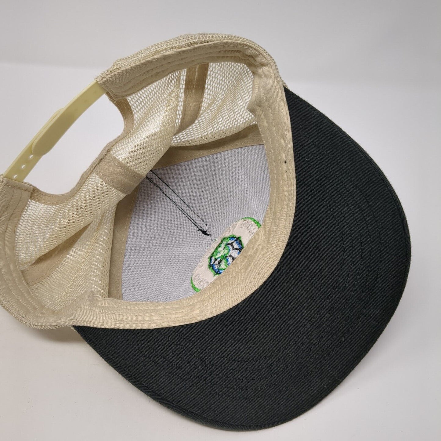 Worthy Earth First Beer Second Snapback Trucker Hat Black One Size