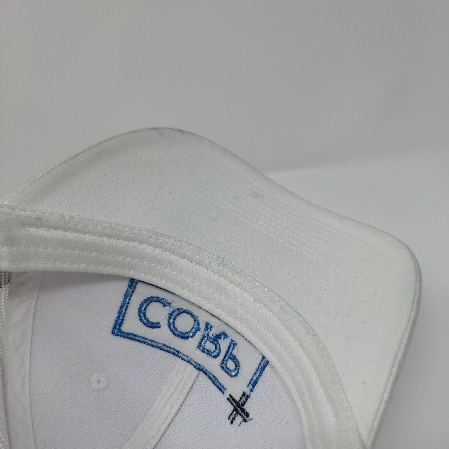 Corp+ Motel Studio 6 Snapback Trucker Hat White One Size Mesh Back