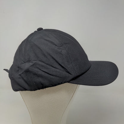 Getaway Men's Slideback Hat Black Adjustable Blank W/Tags Spell Out