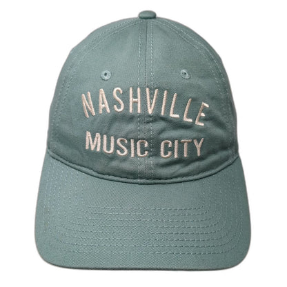 The Game Nashville Music City Blue Baseball Cap One Size Slideback Hat