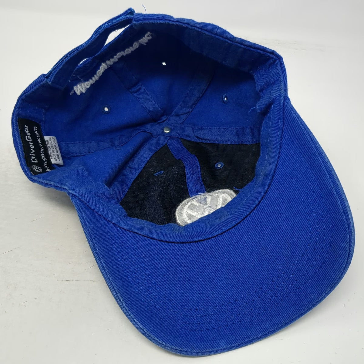 DriverGear Volkswagen Baseball Cap Blue One Size Strapback Montesi Motors Hat