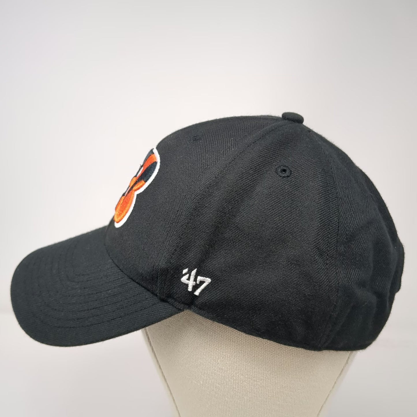 Cincinnati Bengals NFL '47 Cap Black One Size Strapback Embroidered Logo Hat